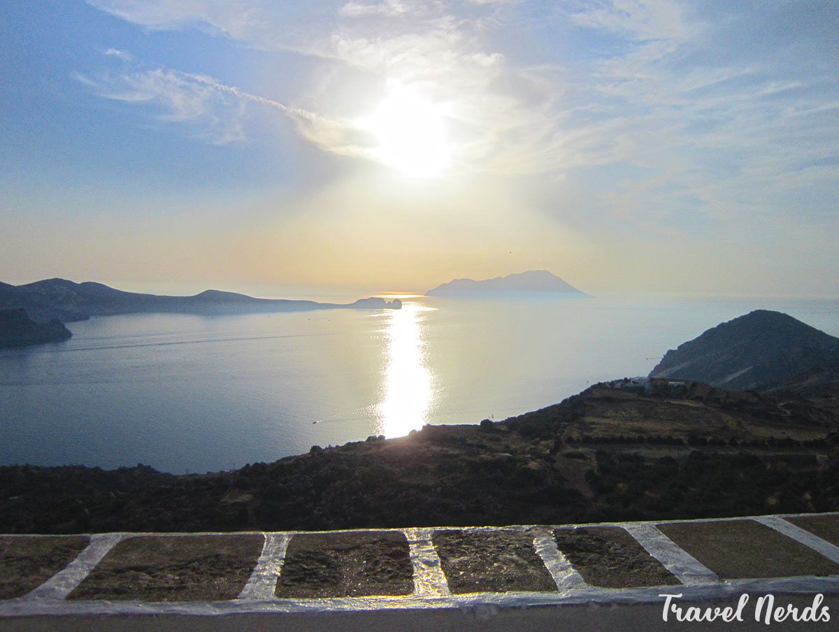 Ηλιοβασίλεμα από Πλάκα Μήλος