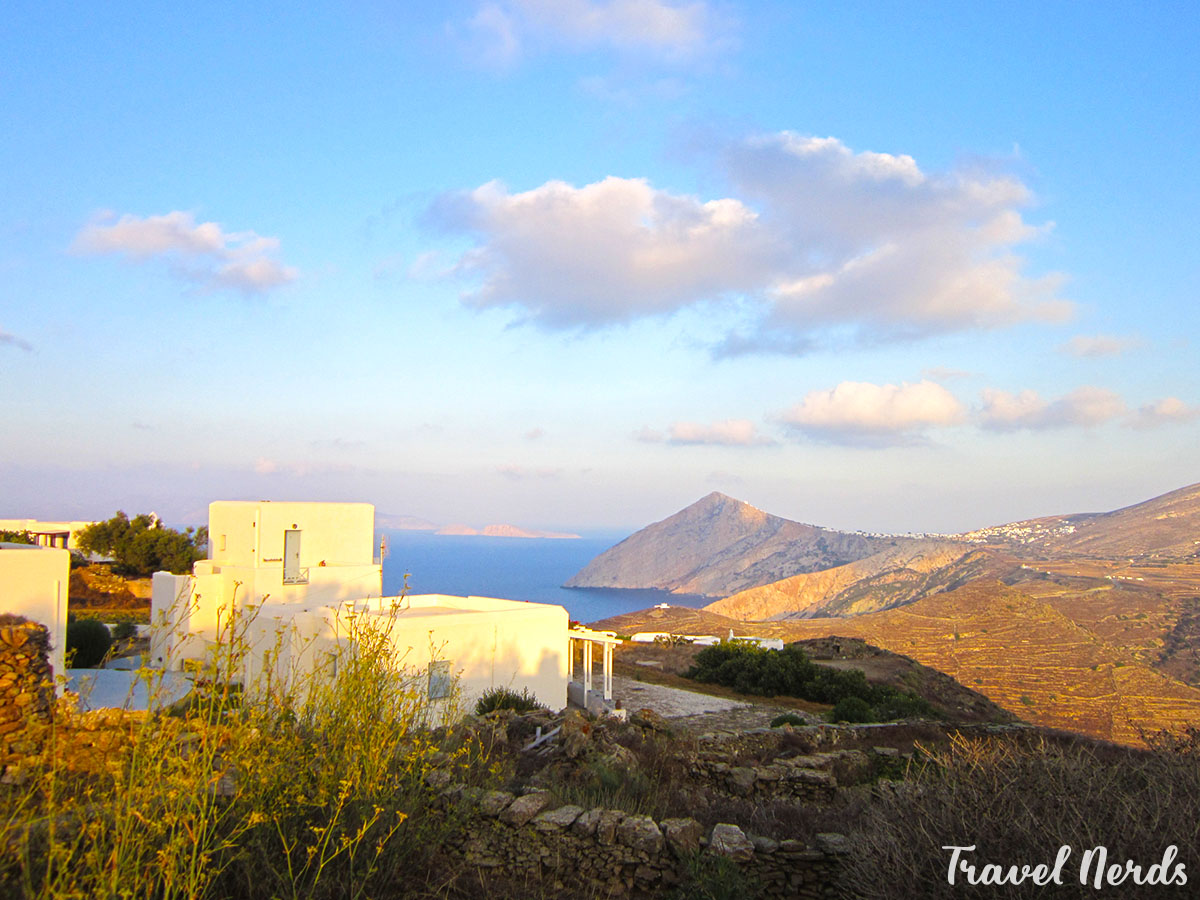 Θέα από Λαογραφικό Μουσείο Φολεγάνδρου