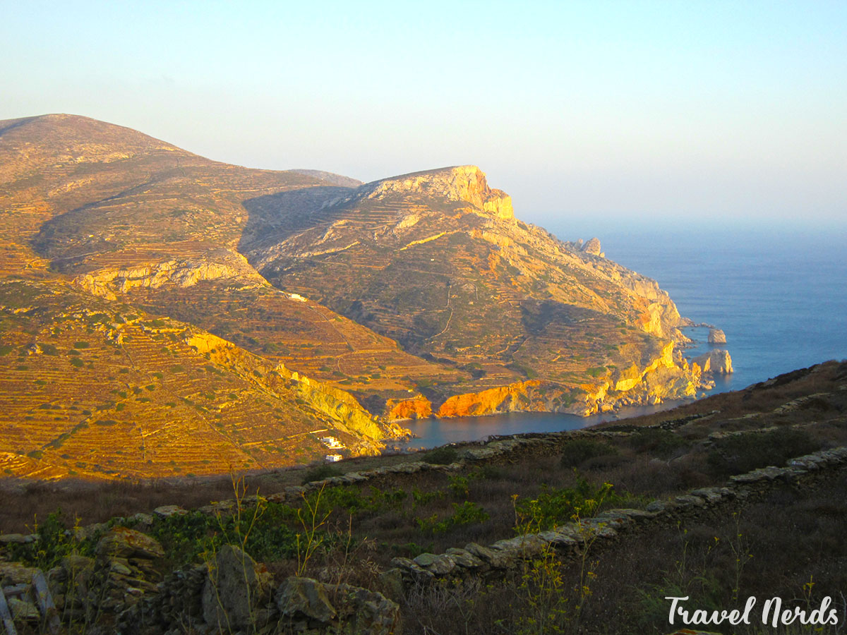 Θέα από Λαογραφικό Μουσείο Φολεγάνδρου